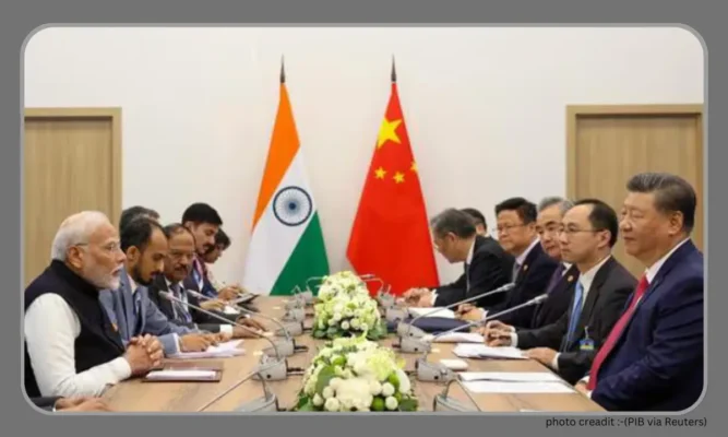 Modi's meeting with Xi Jinping